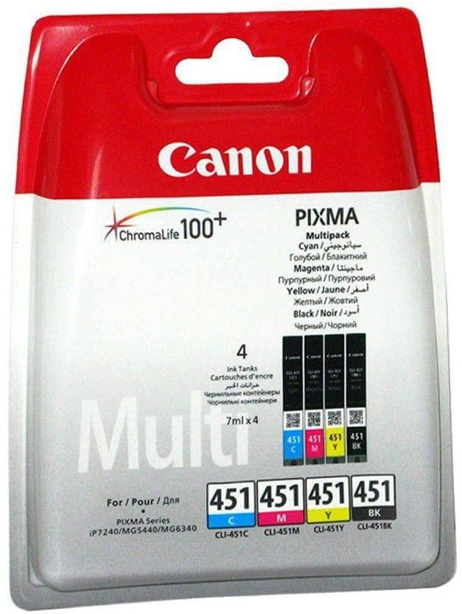 Canon CLI-451 Four Color Multipack - eBuy UAE